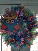 Blue Owl Wreath (2)