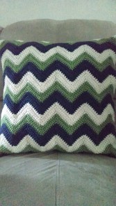 ng chevron pillow