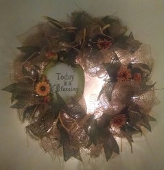 Today is a Blessing (lighted)