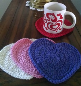 Heart Coasters